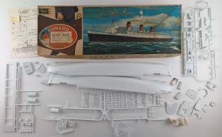 Thumbnail KINGKIT MODEL SCRAPYARD REVELL H-311 QUEEN MARY  STARTED   INCOMPLETE 