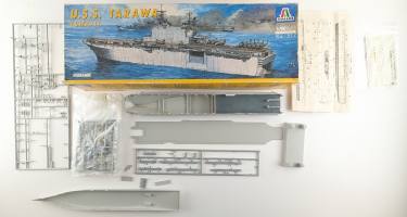 Thumbnail KINGKIT MODEL SCRAPYARD ITALERI 517 USS TARAWA LHA-1  STARTED 