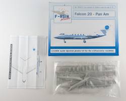 Thumbnail KINGKIT MODEL SCRAPYARD F-RSIN FRP4015 FALCON 20 PAN AM  NO DECALS 