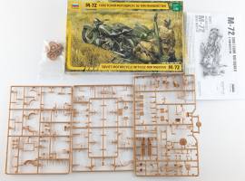 Thumbnail KINGKIT MODEL SCRAPYARD ZVEZDA 3651 SOVIET MOTORCYCLE WITH 82MM MORTAR STARTED