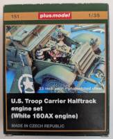 Thumbnail PLUS MODEL 151 U.S. TROOP CARRIER HALFTRACK ENGINE SET
