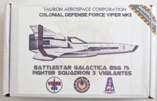 Thumbnail UNKNOWN MAKE BATTLESTAR GALACTICA TAURON AEROSPACE CORPORATION VIPER MK II  NO DECALS 