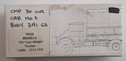 Thumbnail TRUX MODELS CMP 30 CWT CAB NO II BODY 3A1 GS