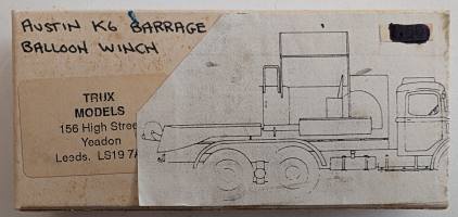 Thumbnail TRUX MODELS AUSTIN K6 BARRAGE BALLOON WINCH