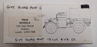 Thumbnail TRUX MODELS GUY QUAD ANT 15CWT 4X4 GS