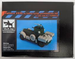 Thumbnail BLACK DOG 35013 PATTERN 1920 W/SAND TYRES ACCESSORIES SET