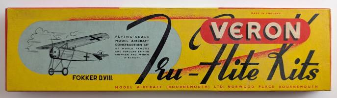 Thumbnail VERON FOKKER D.VIII