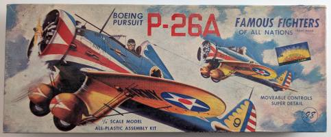 Thumbnail AURORA 115 FAMOUS FIGHTERS BOEING P-26A