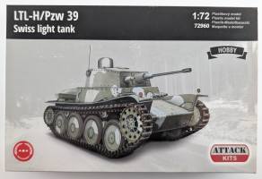 Thumbnail ATTACK 72960 LTL-H/PZW 39 SWISS LIGHT TANK