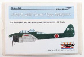 Thumbnail RISING DECALS ACR-040 J1N1-R WITH TURRET TYPE NAKAJIMA