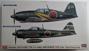 Thumbnail HASEGAWA 01989 MITSUBISHI J2M3 RAIDEN TYPE 21