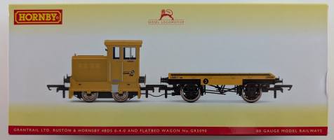 Thumbnail HORNBY R3853 GRANTRAIL LTD RUSTON HORNSBY 48DS AND FLATBED WAGON