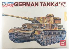Thumbnail BANDAI 0053466 GERMAN TANK 4 TYPE F2  UK SALE ONLY 
