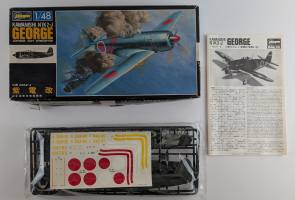Thumbnail KINGKIT MODEL SCRAPYARD AOSHIMA 002 KAWANISHI N1K2-J GEORGE  CRACKED DECALS 