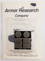 Thumbnail ARMOR RESEARCH ENGINE DECK VENT SCREENS TAMIYA JAGDTIGER