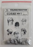 Thumbnail VERLINDEN PRODUCTIONS 5404 U.S. HEADS WWII