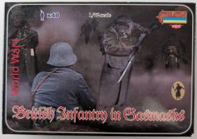 Thumbnail STRELETS M056 BRITISH INFANTRY IN GASMASKS