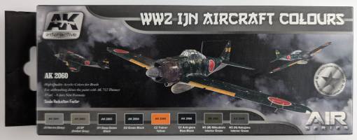 Thumbnail AK INTERACTIVE 2060 WW2 IJN AIRCRAFT COLOURS UK SALE ONLY