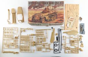 Thumbnail KINGKIT MODEL SCRAPYARD AIRFIX 06360 GERMAN HALF TRACK SD KFZ 250/3 STARTED