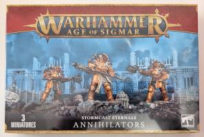 Thumbnail GAMES WORKSHOP WARHAMMER AGE OF SIGMAR STORMCAST ETERNALS ANNIHILATORS