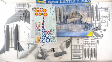 Thumbnail KINGKIT MODEL SCRAPYARD REVELL 04727 HAWKER HUNTER F.MK.6  STARTED  