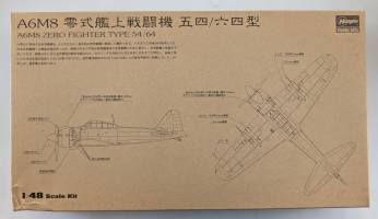 Thumbnail HASEGAWA 09991 A6M8 ZERO FIGHTER TYPE 54/64
