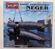 Thumbnail KORA 7203 EINSITZ TORPEDOTRAGER NEGER WITH TRANSPORT UNDERCARRIAGE