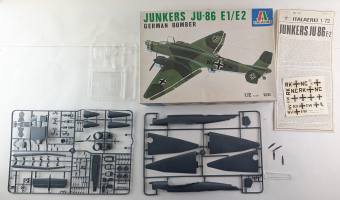 Thumbnail KINGKIT MODEL SCRAPYARD ITALERI 120 JUNKERS JU-86 E1/E2 BROKEN PROP