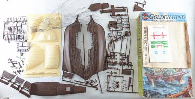 Thumbnail KINGKIT MODEL SCRAPYARD AIRFIX 09258 GOLDEN HIND DAMAGED PART