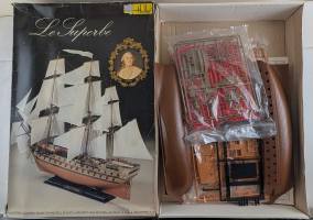 Thumbnail KINGKIT MODEL SCRAPYARD HELLER 895 LE SUPERBE DAMAGED SAILS - UK SALE ONLY