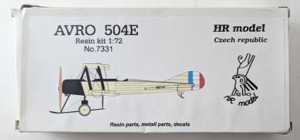 Thumbnail HR MODEL 7331 AVRO 504E
