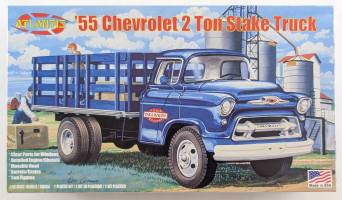Thumbnail ATLANTIS H1401 55 CHEVROLET 2 TON STAKE TRUCK