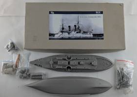 Thumbnail KINGKIT MODEL SCRAPYARD WAKE MODELS BATTLESHIP TSESAREVICH 1904  NO INSTRUCTIONS 