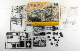 Thumbnail KINGKIT MODEL SCRAPYARD ITALERI 258 DESERT RATS SAS COMBAT CAR INCOMPLETE