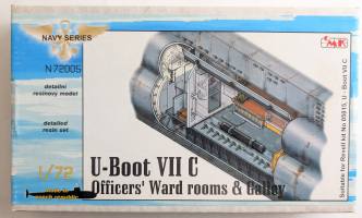 Thumbnail CMK 72005 U-BOOT VII C OFFICERS WARD ROOMS AND GALLEY