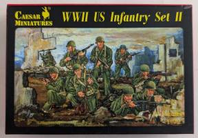 Thumbnail CAESAR MINATURES 071 WWII US INFANTRY SET II