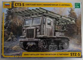 Thumbnail ZVEZDA MODELS 3700 SOVIET ARTILLERY TRACTOR WITH BM-13 KATYUSHA