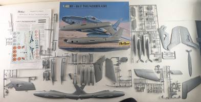 Thumbnail KINGKIT MODEL SCRAPYARD HELLER 80417 RF-84F THUNDERFLASH SPARES REPAIRS