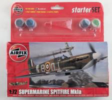 Thumbnail KINGKIT MODEL SCRAPYARD AIRFIX 55100 SUPERMARINE SPITFIRE MKIA  MISSING GLUE/BRUSH 