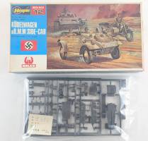 Thumbnail KINGKIT MODEL SCRAPYARD HASEGAWA MB-012 KUBELWAGEN   BMW SIDE CAR  NO INSTRUCTIONS 