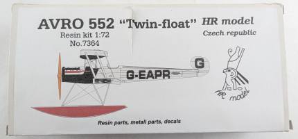 Thumbnail HR MODEL 7364 AVRO 552 TWIN FLOAT