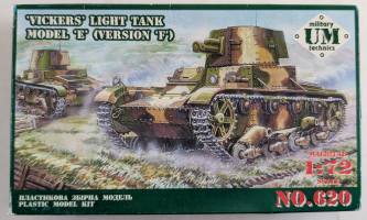 Thumbnail UNIMODEL 620 VICKERS LIGHT TANK MODEL E VERSION F