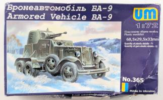 Thumbnail UNIMODEL 365 ARMOURED VEHICLE BA-9