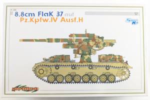 Thumbnail CYBER-HOBBYCOM 6667 8.8cm FLAK 37 AUF PZ.KPFW.IV AUSF.H
