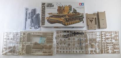 Thumbnail KINGKIT MODEL SCRAPYARD TAMIYA 35101 GERMAN FLAKPANZER IV MOBELWAGEN INCOMPLETE