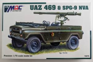 Thumbnail MAC DISTRIBUTION 72075 UAZ 469   SPG-9 NVA