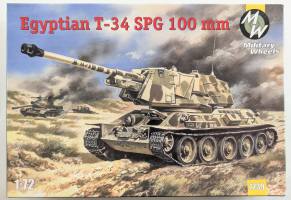 Thumbnail MILITARY WHEELS 7239 EGYPTIAN T-34 SPG 100MM 