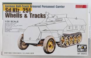 Thumbnail AFV CLUB 35043 SD.KFZ.251 WHELLS TRACKS