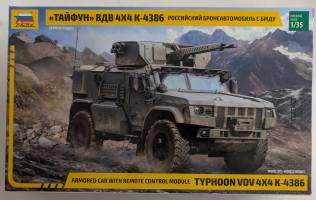 Thumbnail ZVEZDA MODELS 3648 TYPHOON VDV 4X4 K-4386