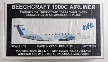 Thumbnail RVHP 72238 BEECHCRAFT 1900C AIRLINER AIR AMBULANCE MARKINGS